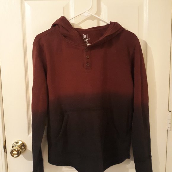 george fashion henley hoodie